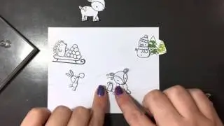 Scene Card Collaboration with CraftyPaws