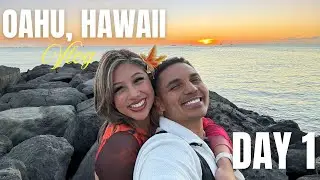 day one | oahu, hawaiʻi ᥫ᭡. honolulu airport,  monkeypod & waikīkī sunset, island vintage bowl