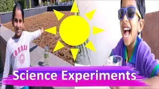 2 Easy Science Experiments Using Sun Light | Learn and Fun to Make experiments