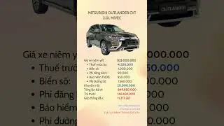 Gi&aacute; lăn b&aacute;nh Outlander Cvt th&aacute;ng 10/2024