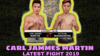 YOUNG PHILIPPINE BOXING PROSPECT 2019 | CARL JAMMES MARTIN ROUND 1 KO
