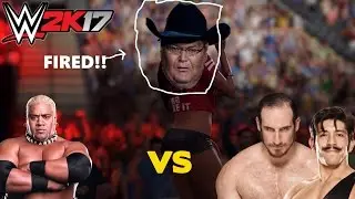 WWE 2K17 HOODSMACKDOWN #13 (DRAMA SETS IN COMMENTARY)