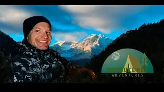 Solo Expedition: Ice Rain and Snow Capped Mountains