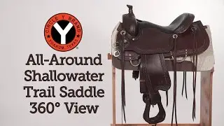 Circle Y All-Around Shallowater Trail Saddle 360° View