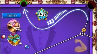 8 ball pool 22 Venice Ring 💍 Level 437 Coins 125 Billion