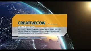 CreativeCOW - Motion Brand Toolkit Development by broadcastGEMs
