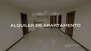 ALQUILER DE APARTAMENTO EN LA URUCA