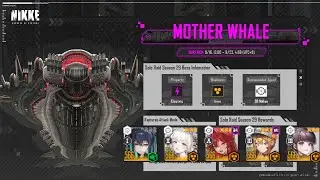 Solo Raid Season 29 LVL VI Boss Mother Whale Element Iron | Goddess Of Victory : NIKKE
