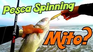 Pesca SPINNING funciona?Ca&ntilde;a de pesca Decathlon Surfcasting Symbios Light 500