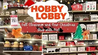 Hobby Lobby 75% off Fall Clearance and New Christmas Items 2022!