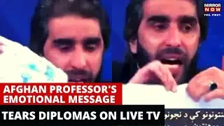 Women University Ban | Afghan Professor Tears Up Diplomas On Live TV In Protest | Taliban News