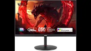 Обзор монитора Acer Nitro XV272U W2 (2025) | FreeSync Premium и HDR 400