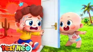 Colorful Escape Room Adventure | Learn Colors for Kids | Nursery Rhyme & Kids Song | Yes! Neo