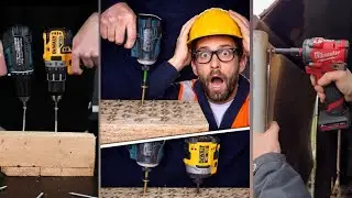INSANE Tool Skills! (#DeWalt,  #Makita, #Malwaukee)