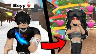 Playing MM2 as Slender Social Experiment (Funny Moments)