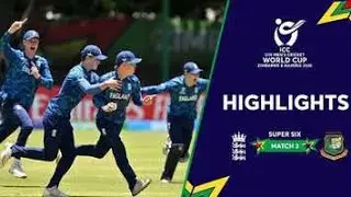Bangladesh u19 vs England u19 full match highlight #englandcricket#bangladesh#bcb#million
