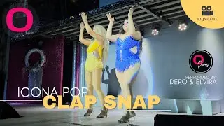 25.11.21 Эльвира и Деро исполняют Clap Snap в баре O