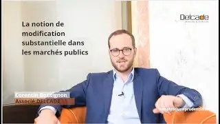 La notion de modification substantielle dans les marchés publics