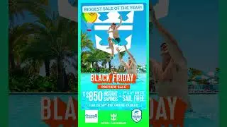 Royal Caribbean Weekend Deals! 🚢🔥  #blackfriday #royalcaribbean #cruisedeals #bubbleheadvacations