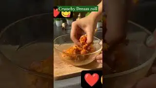 Crunchy Dream potatoes and bread roll ,easy and tasty recipe