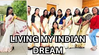 LIVING MY INDIAN DREAM // INDIAN ONAM CELEBRATION #indiangirl #ukvlog