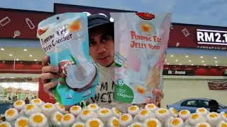 Review Pudding Egg | Puding Telur di Kedai Eco 2 Ringgit.
