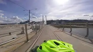 Terratrike Ramber All-Terrain ride from inner SE Portland, OR across Tilicum Bridge to SW Downtown