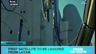 Argentina makes history with satellite launch