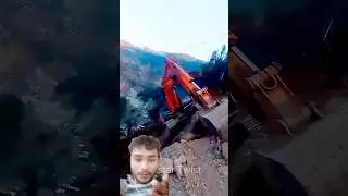 Excavator on the Brink of Disaster!