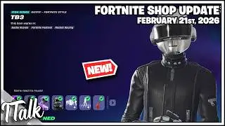 Fortnite Shop DAFT PUNK IS BACK + *NEW* PET! [February 21st, 2026] (Fortnite Chapter 7)