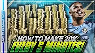 MAKE 20K EVERY 5 MINS INSANE TRADING METHODS AND SNIPING FILTERS 😱💵 FIFA 20