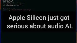 MLX-Audio: Local TTS, STT & Voice Cloning on Apple Silicon