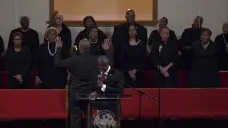 Sunday Morning Worship with DR. Eddie F Collier  Anchored in A Faithful God