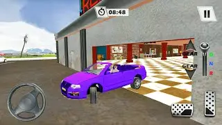 Gas Station Car Parking Sim - Auto Workshop Service #2 - Android Gameplay