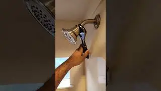 How to chang a shower head  to handheld shower head #shorts #youtubeshorts