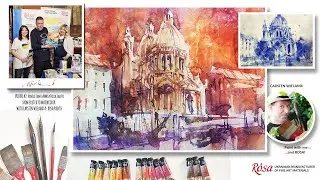 Paint with me & ROSA! Free Watercolor Workshop Episode 2
