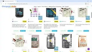 Best Whey Protein Deals & Price Comparison Chart