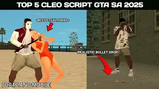 TOP 5 NEW CLEO SCRIPT MOD GTA SA FOR ANDROID AND PC IN 2025 #gta #gtasa #gtasanandreas 