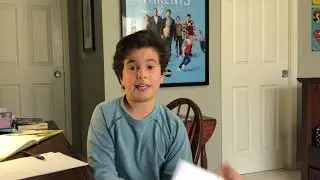 First Grade Math #Problemoftheday with Actor Tyler Wladis