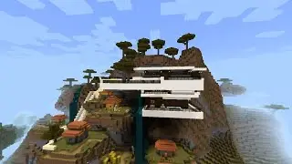 Mans&atilde;o na Montanha - Minecraft