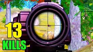Pubg mobile gameplay solo squad 13 kills Adrit gameplay