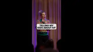 I love when people use comedy to make hard things more relatable @sara.pascoe #ivf #infertility