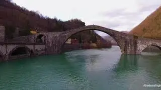 Devil's Bridge in Tuscany