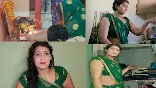Bak Bak Series S01E8-Indian House wife Navratri Vlog/Wardrobe Cleaning/ Housewife Dailyvlog/Sarivlog