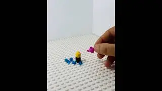 Lego Pen Planting #legostopmotion #lego #satisfying