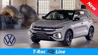 VW T-Roc Facelift 2022 - FIRST Look (Экстерьер - Интерьер) детали и ЦЕНЫ