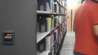 How to Move the Compact Shelving at Library West