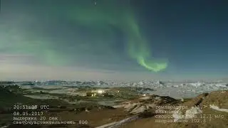 Антарктида ст. Прогресс 2017.05 Timelapse