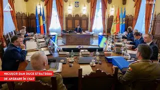 ATENȚIE: Nicușor Dan prezintă astăzi &bdquo;Strategia Națională de Apărare&rdquo; &icirc;n CSAT