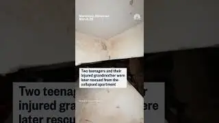 Video shot by a Myanmar earthquake survivor shows people trapped under the rubble calling for help